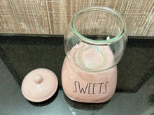 Load image into Gallery viewer, Rae Dunn Sweets Gumball Machine Style Jar
