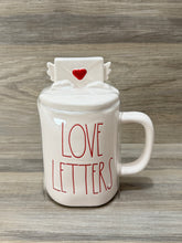 Load image into Gallery viewer, Rae Dunn Love Letters Mug with Topper
