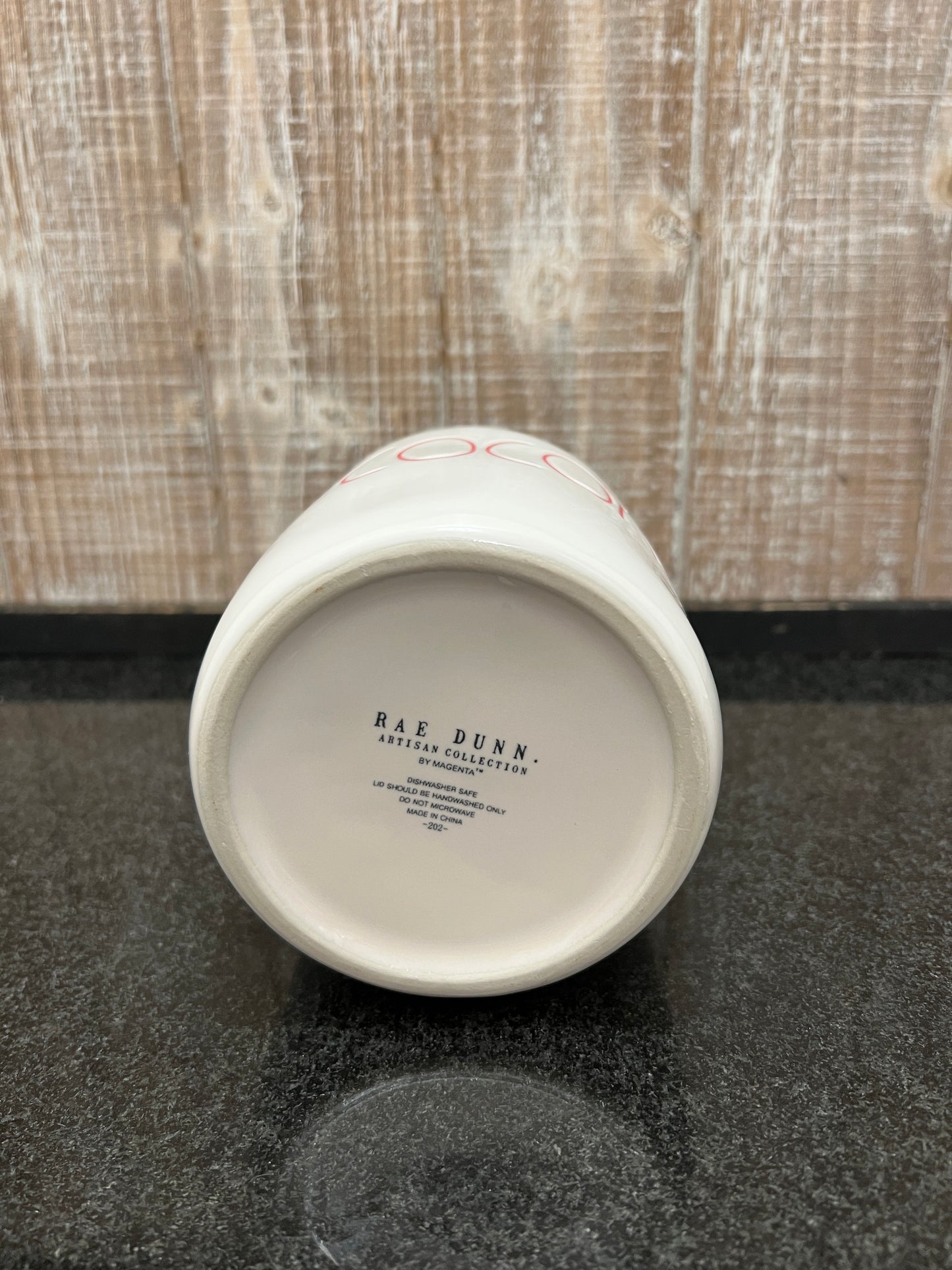 Rae Dunn Cocoa Baby Canister