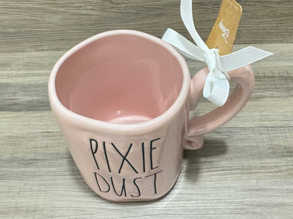 Rae Dunn Pixie Dust Double Sided Mug Wing Handle