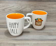 Load image into Gallery viewer, Rae Dunn Happy Fall Double Sided Oval Mug
