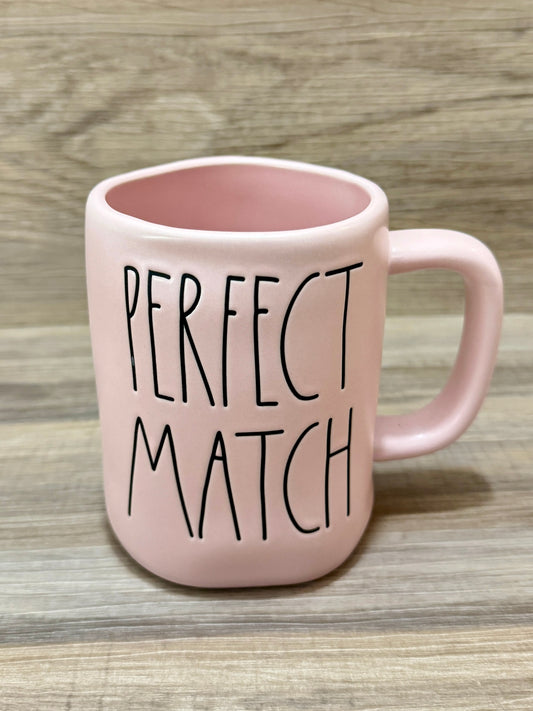Rae Dunn Perfect Match Pink Mug