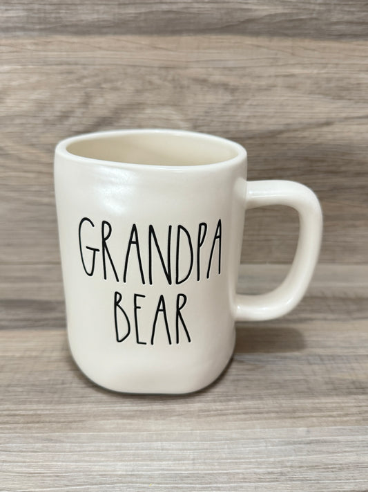 Rae Dunn Grandpa Bear Mug