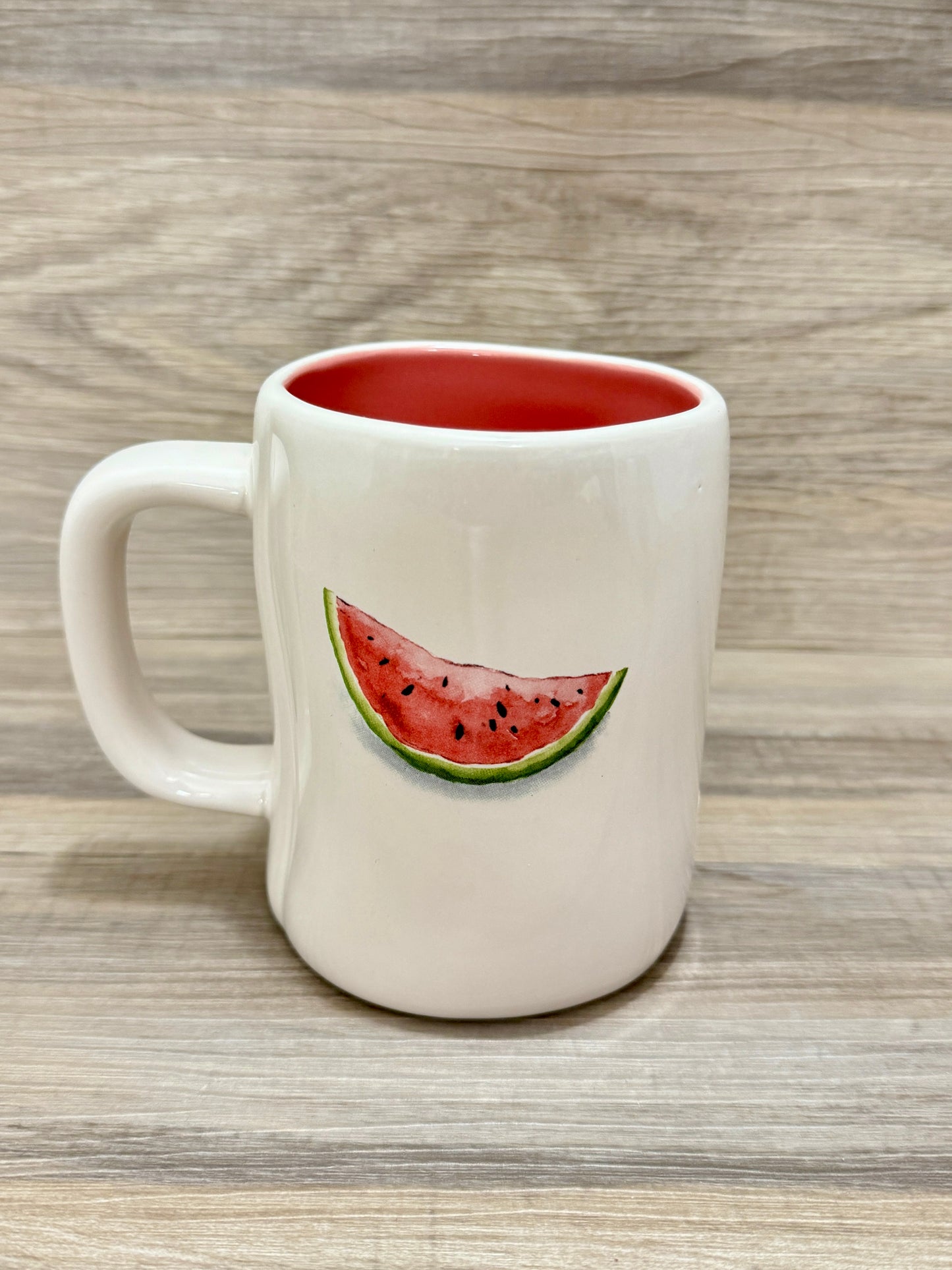 Rae Dunn One In A Melon  Double Sided Mug