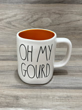 Load image into Gallery viewer, Rae Dunn Oh My Gourd Double Sided Mug
