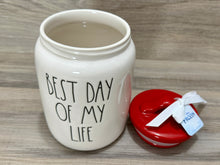 Load image into Gallery viewer, Rae Dunn / Disney Best Say Of My Life Baby Canister - Olaf / Frozen
