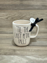 Load image into Gallery viewer, Rae Dunn ‘ Til The Last Petal Falls Beauty Disney Mug
