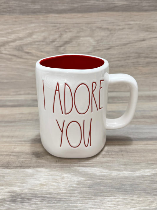 Rae Dunn I Adore You Mug
