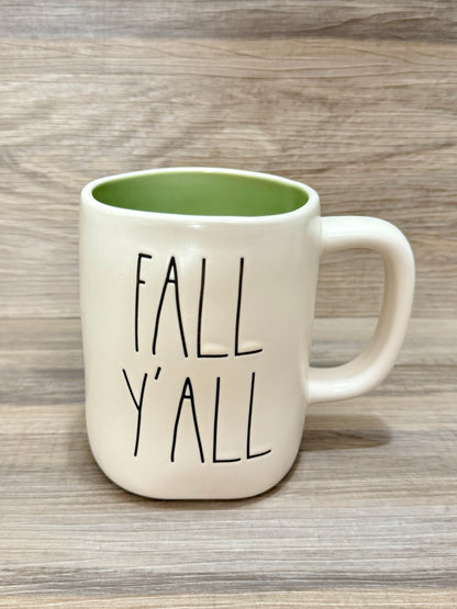 Rae Dunn Fall Y’all Double Sided Mug