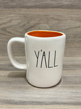 Load image into Gallery viewer, Rae Dunn Fall Y’all Double Sided Mug
