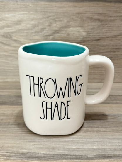 Rae Dunn Throwing Shade Double Sided Mug