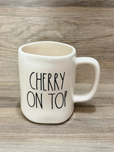 Load image into Gallery viewer, Rae Dunn Cherry On Top Double Sided Mug
