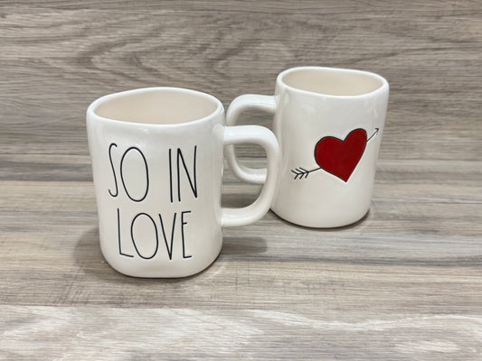 Rae Dunn So In Love Double Sided Mug