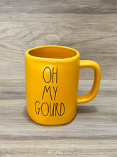 Load image into Gallery viewer, Rae Dunn Oh My Gourd Yellow Mug
