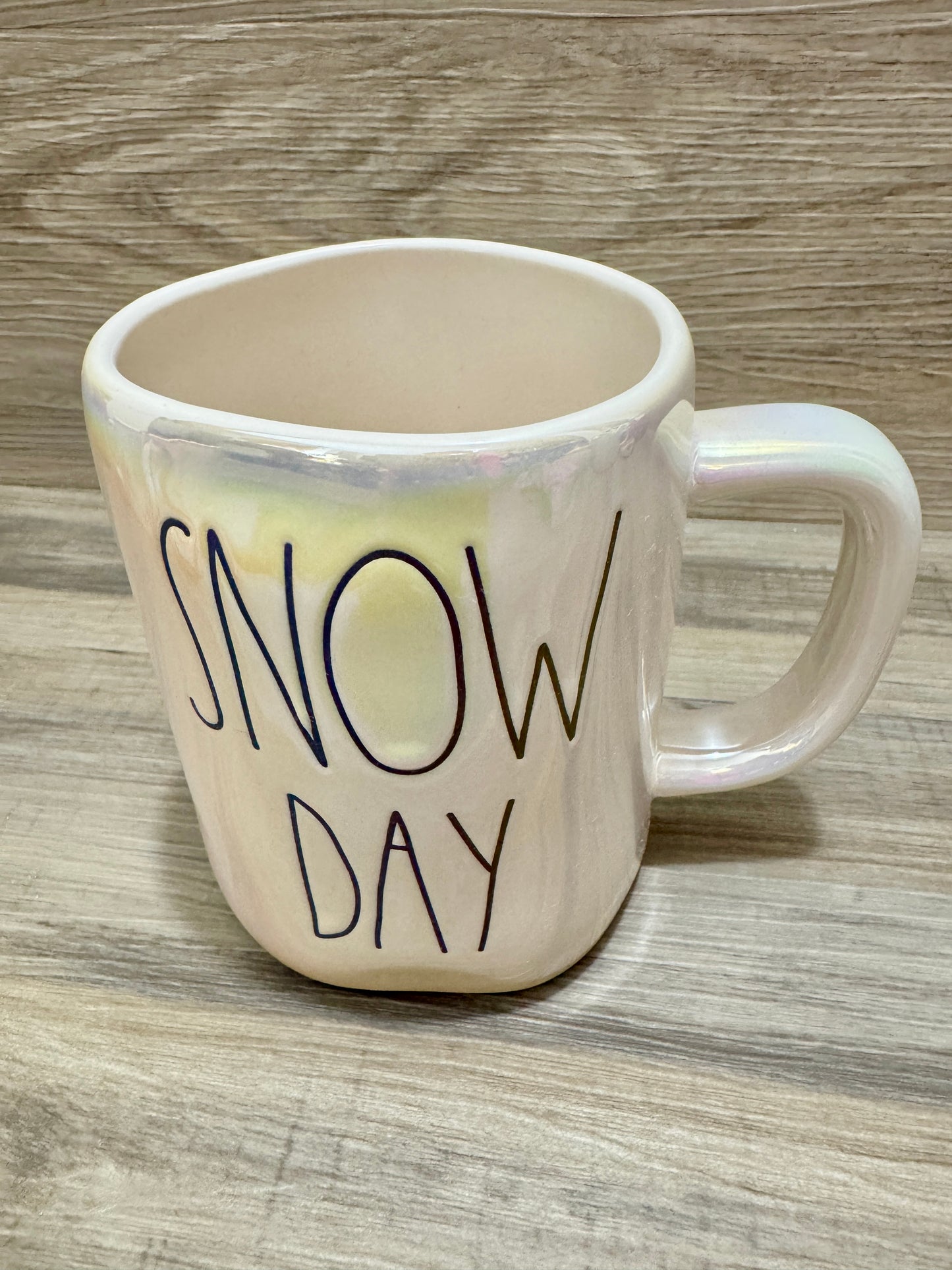 Rae Dunn Iridescent Snow Day Mug
