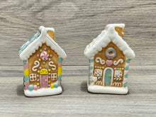 Load image into Gallery viewer, Cute Gingerbread House Salt &amp; Pepper Shaker

