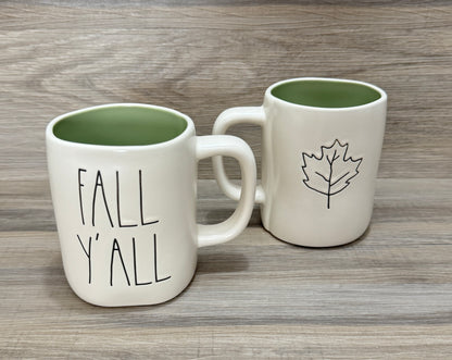 Rae Dunn Fall Y’all Double Sided Mug