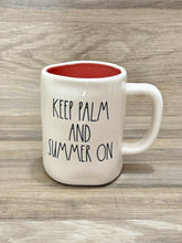 Load image into Gallery viewer, Rae Dunn Keep Palm And Summer On Double Sided Mug
