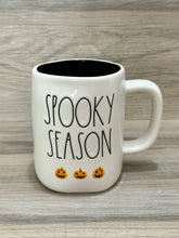 Load image into Gallery viewer, Rae Dunn Spooky Season Watercolor Pumpkin Mug
