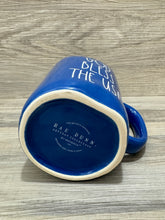 Load image into Gallery viewer, Rae Dunn God Bless The USA Blue Mug
