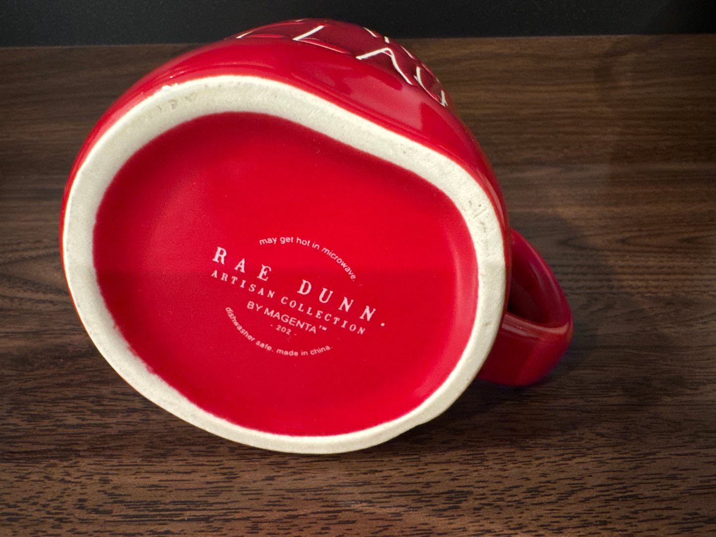 Rae Dunn Mrs Claus Mug