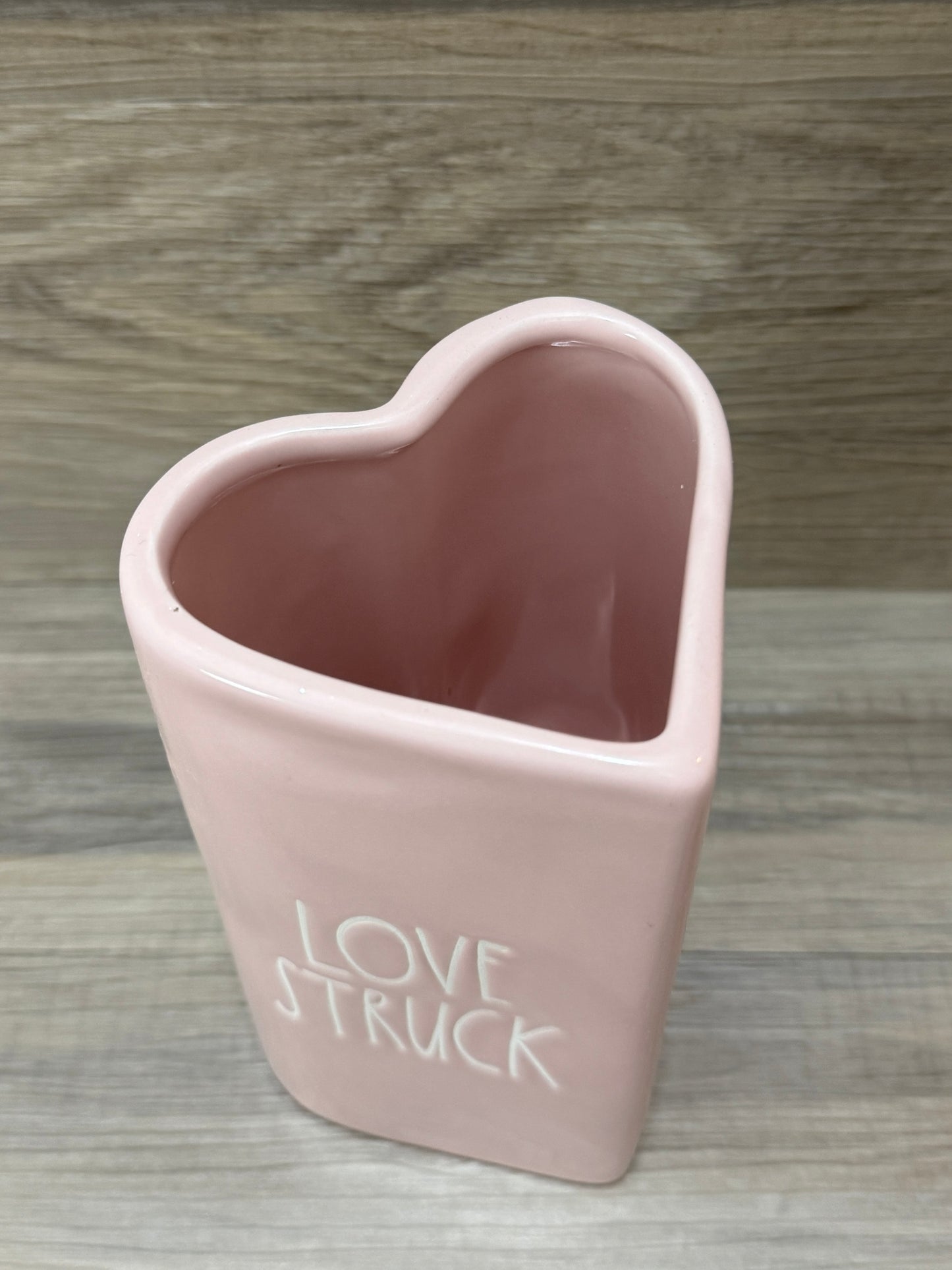 Rae Dunn Love Struck Heart Vase