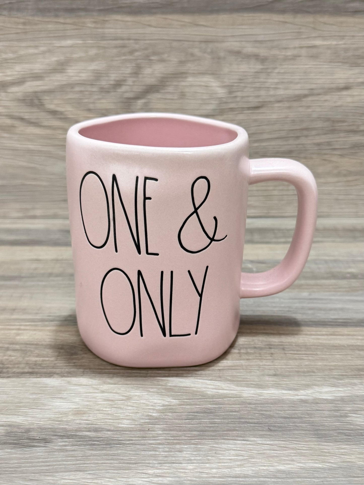 Rae Dunn One & Only Pink Mug