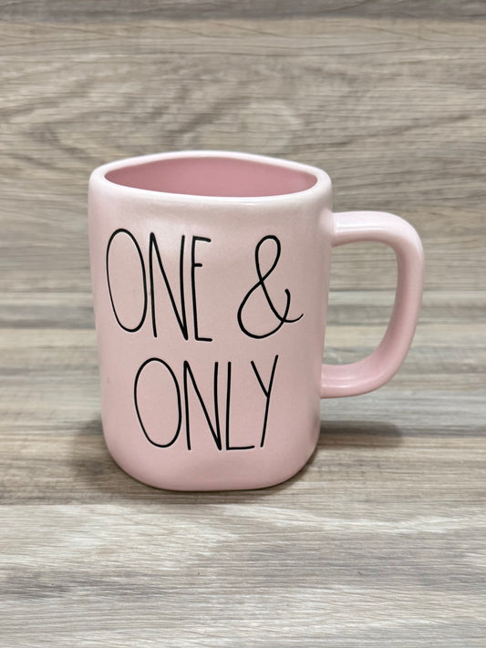 Rae Dunn One & Only Pink Mug