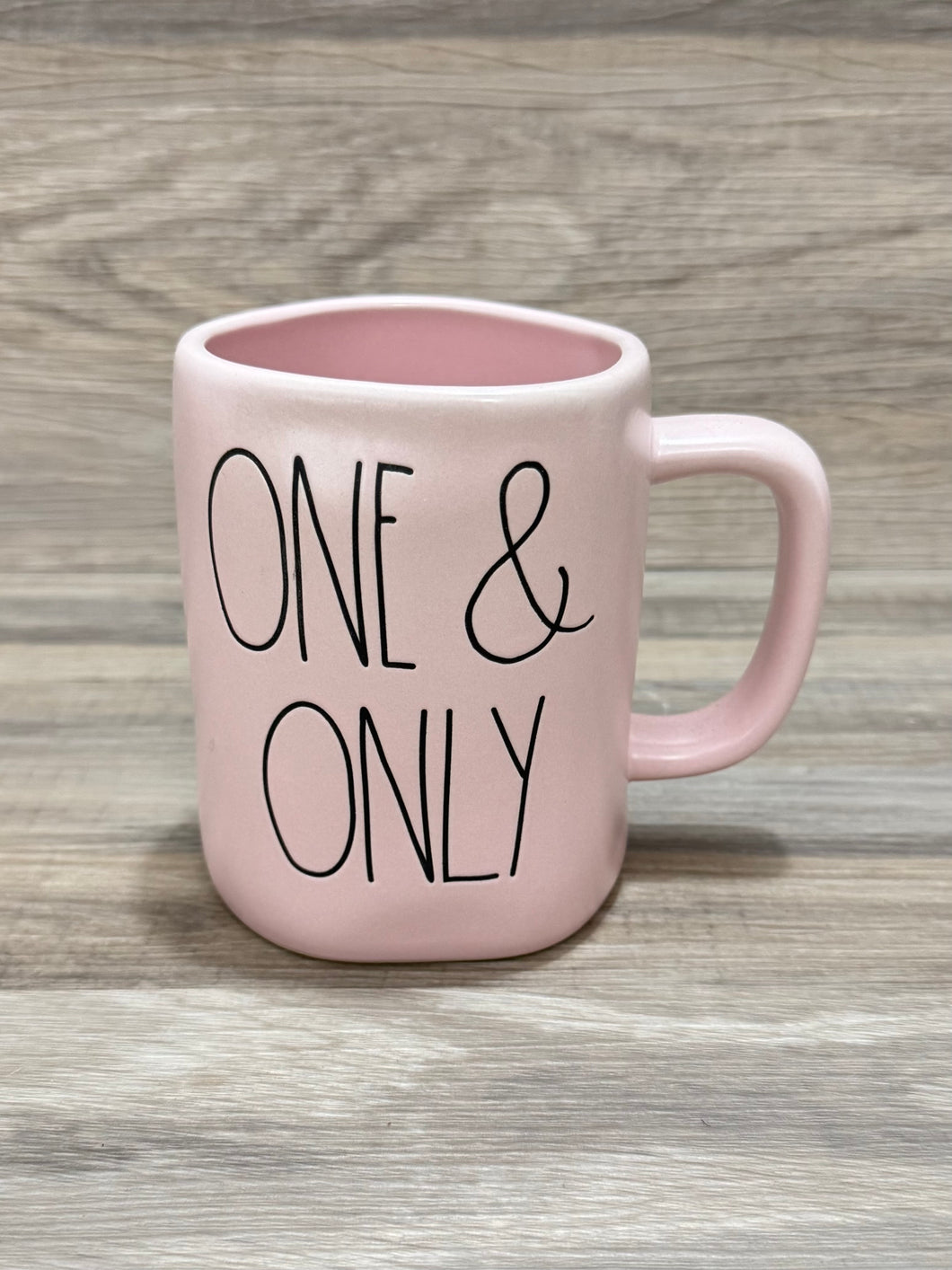 Rae Dunn One & Only Pink Mug