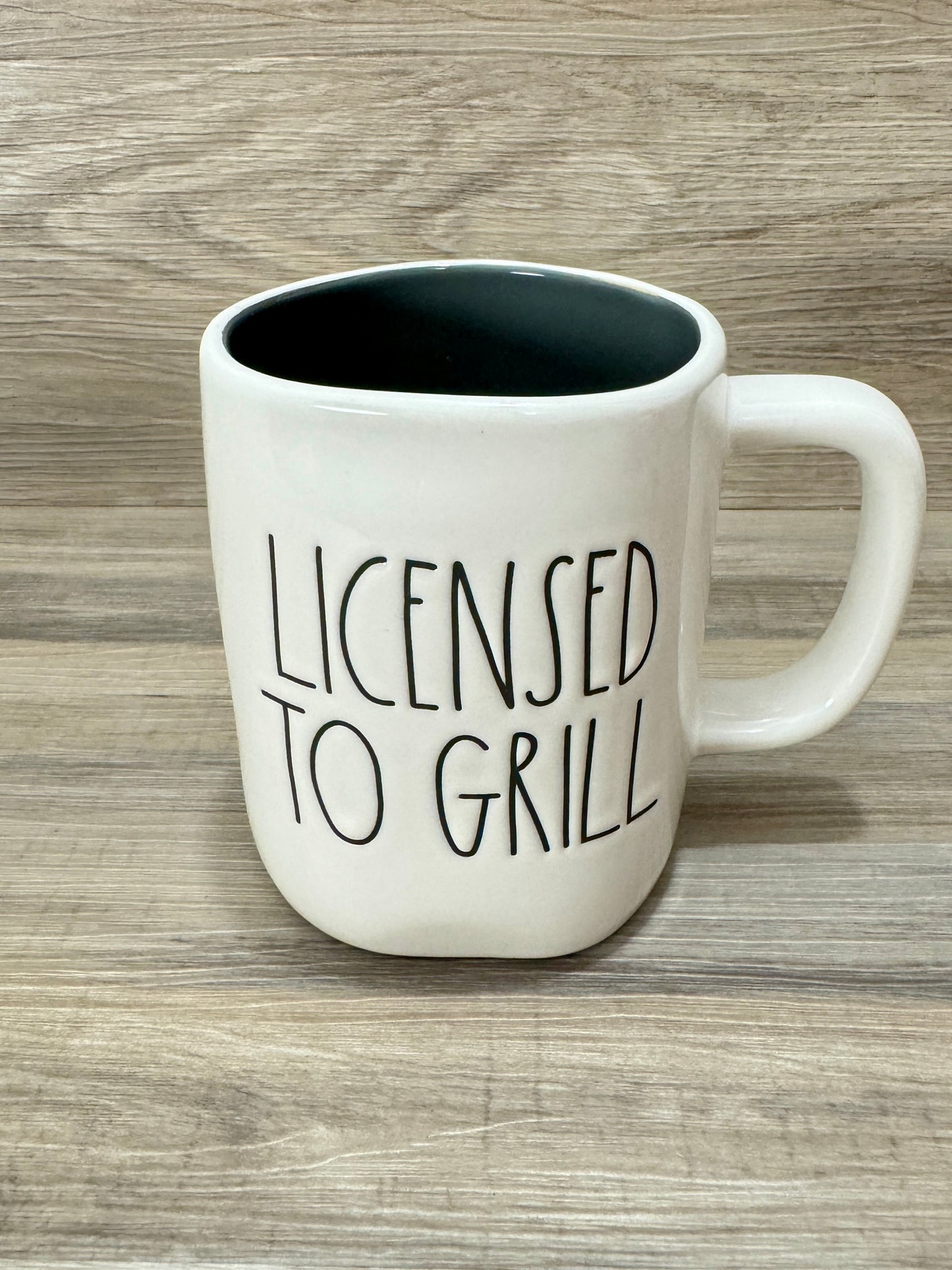 Rae Dunn Licensed To Grill Double Sides Mug