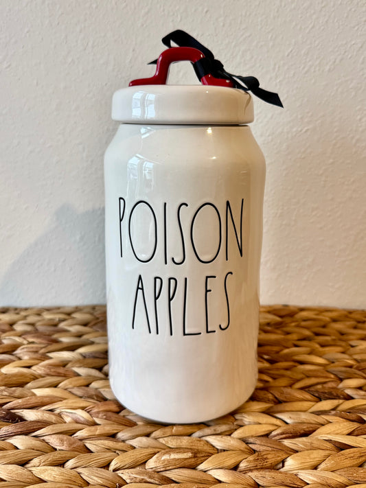 Rae Dunn Canister - Disney Villains - Poison Apples - Evil Queen
