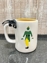 Load image into Gallery viewer, Rae Dunn Double Sided Elf Mug - Smiling’s My Favorite
