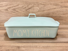 Load image into Gallery viewer, Rae Dunn Mom’s Kitchen Rectangle Baking Dish with Lid
