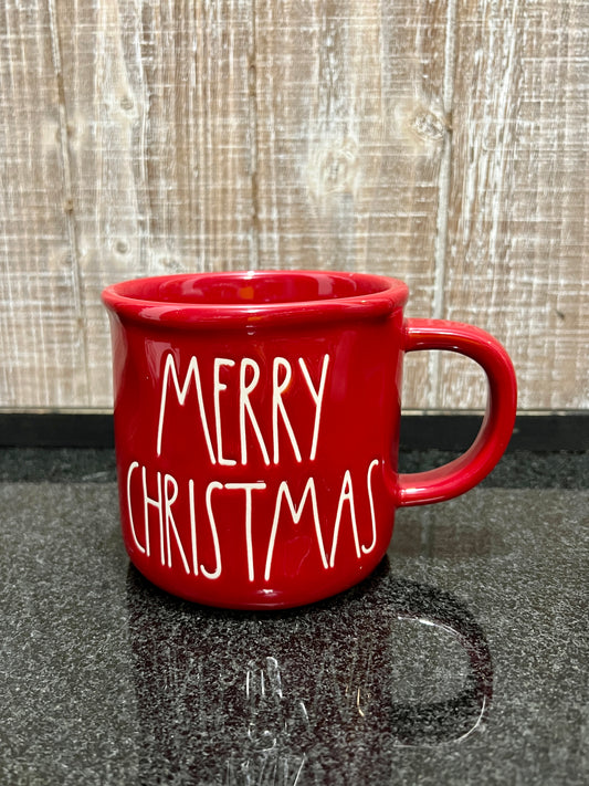 Rae Dunn Merry Christmas Camp Mug