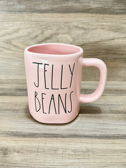 Rae Dunn Jelly Beans Pink Mug