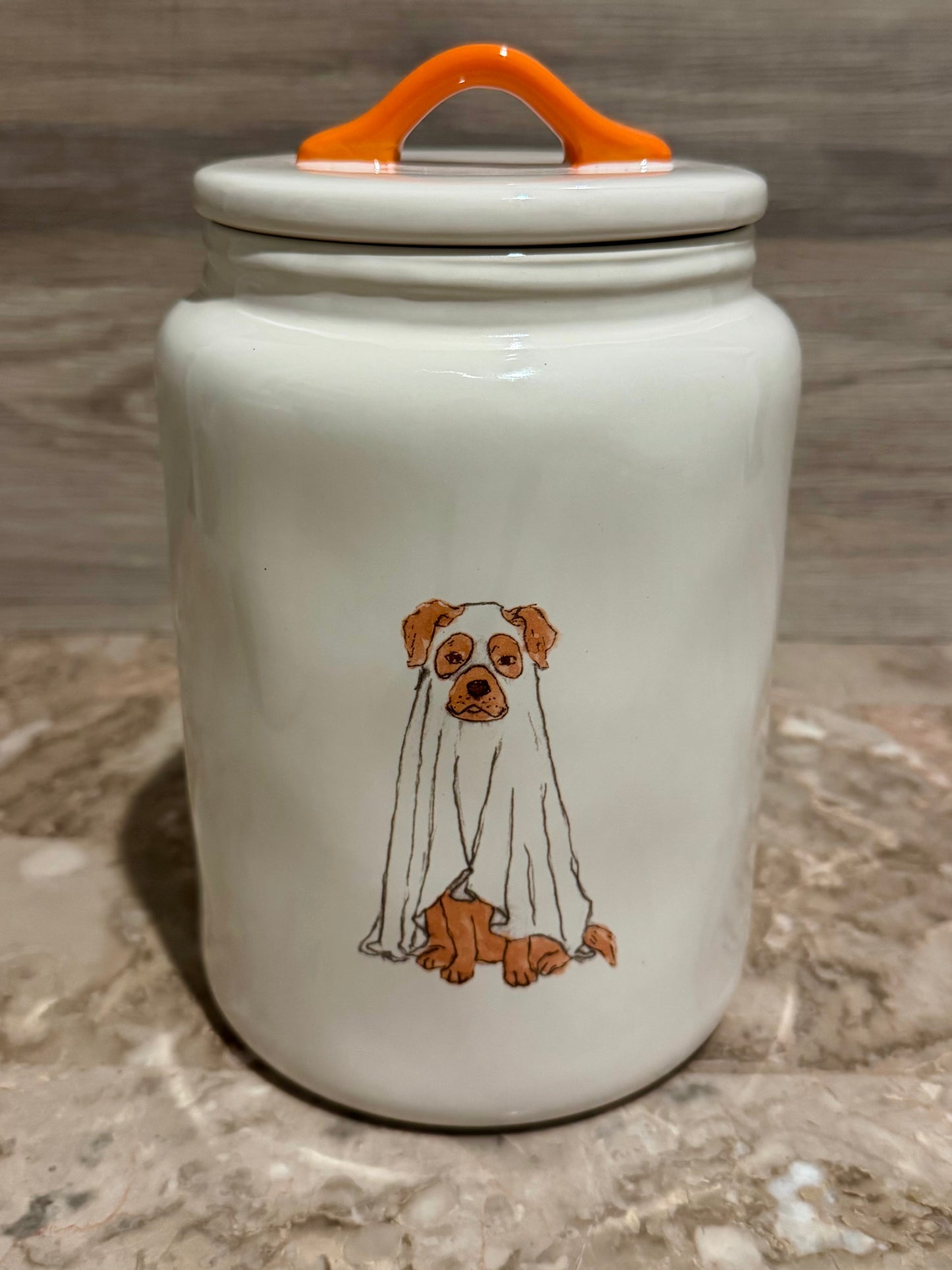 Rae Dunn Lick or Treat Canister