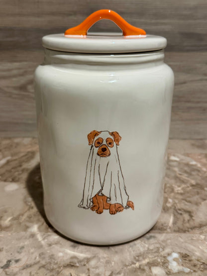 Rae Dunn Lick or Treat Canister