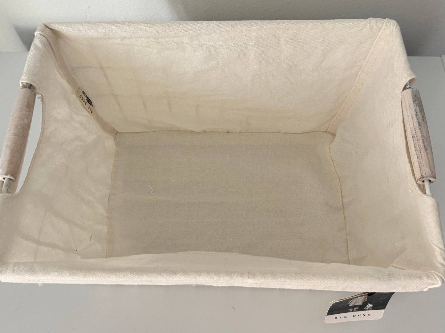 Rae Dunn Diapers Basket