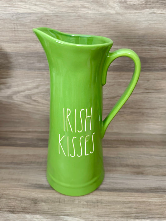 Rae Dunn Irish Kisses Pitcher Vase