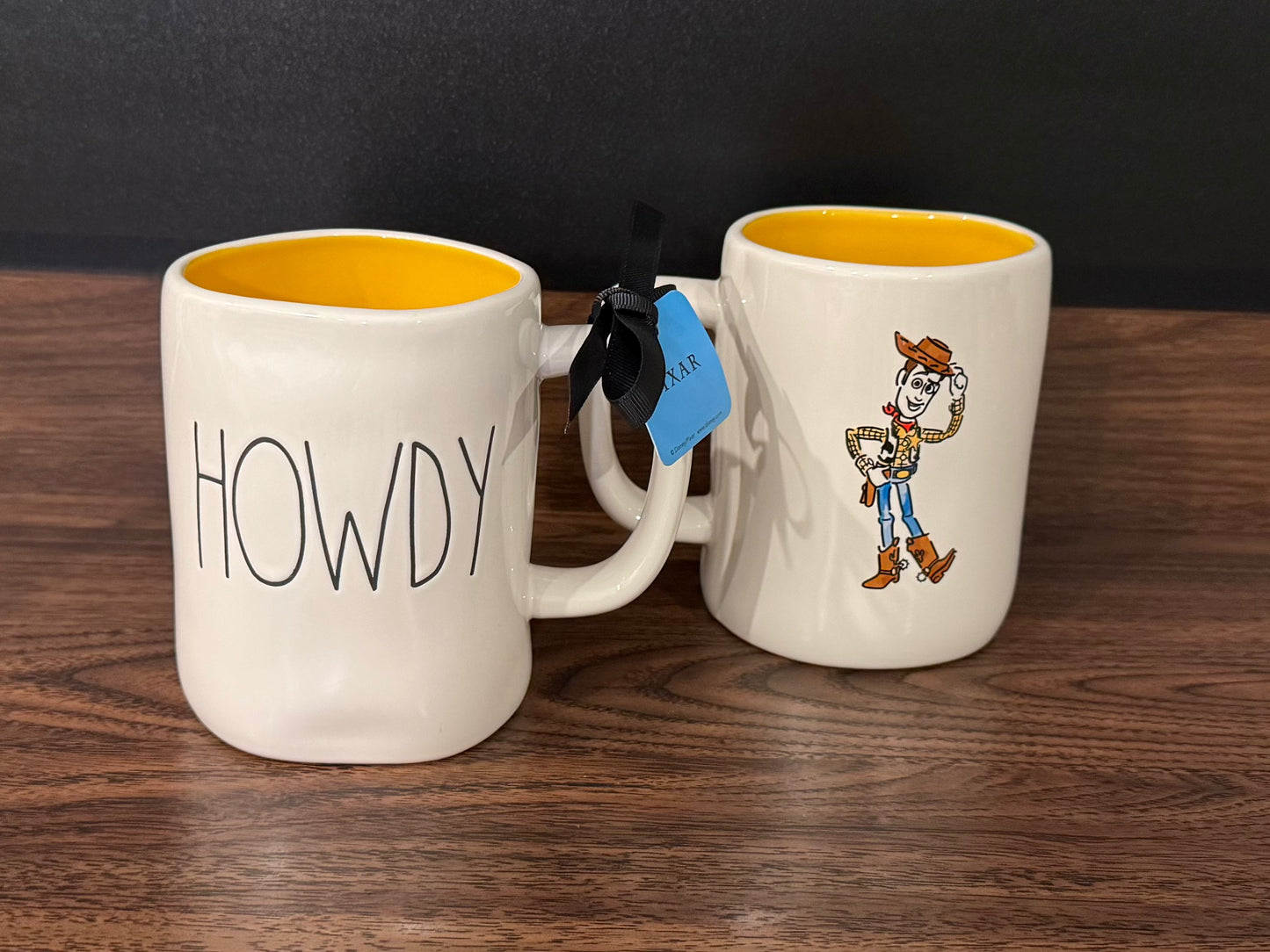 Rae Dunn/ Disney/ Toy Story Double Sided Mug - Howdy
