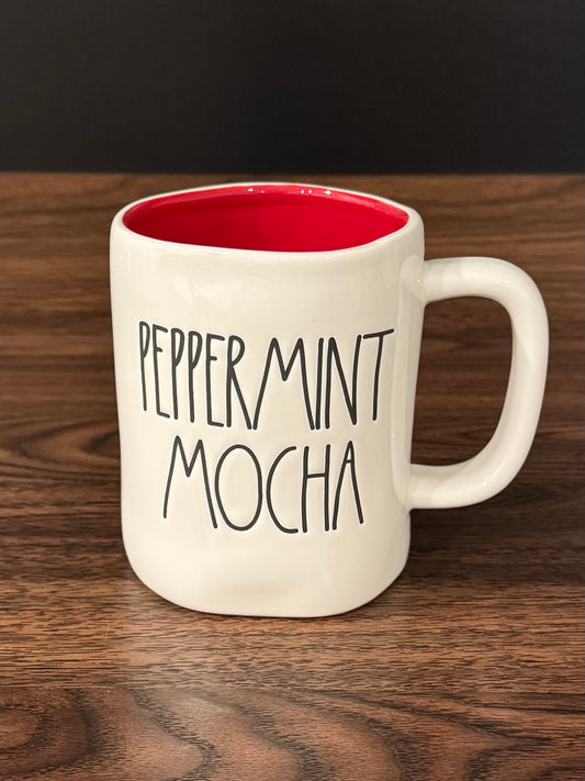 Rae Dunn Peppermint Mocha Mug