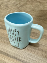 Load image into Gallery viewer, Rae Dunn Happy Easter Y’all Blue Pastel Mug
