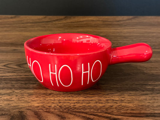 Rae Dunn Ho Ho Ho Soup Bowl