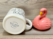 Load image into Gallery viewer, Rae Dunn Calm The Flock Down Mug with Topper

