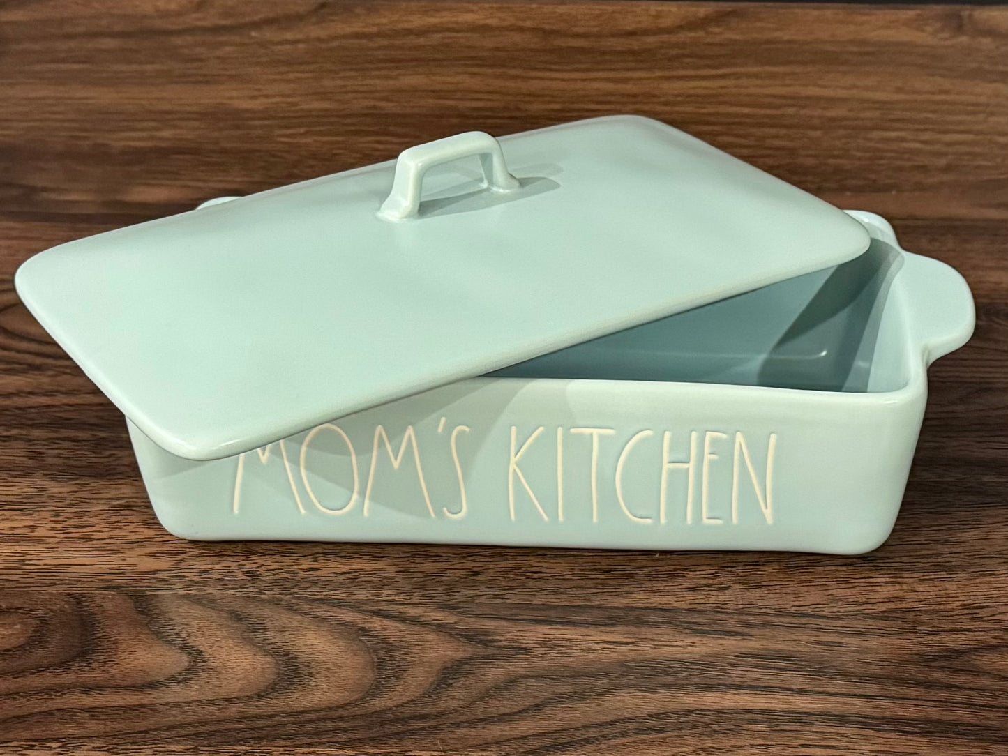 Rae Dunn Mom’s Kitchen Casserole/ Baker - Small - Blue