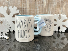 Load image into Gallery viewer, Rae Dunn Warm Hugs Double Sided Olaf Mug
