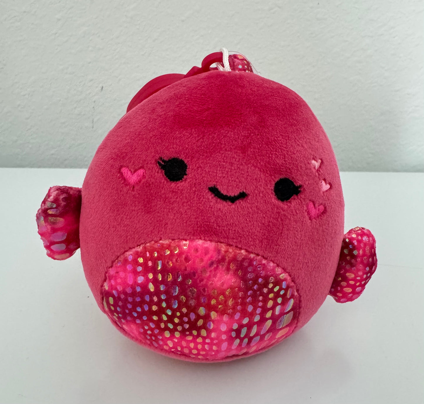 3.5” Squishmallow Clip-On - Barella The Beta Fish