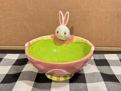 Johanna Parker Bunny Figural Bowl
