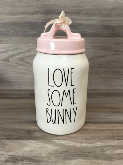 Rae Dunn Love Some Bunny Canister
