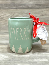 Load image into Gallery viewer, Rae Dunn Merry Light Green Mug
